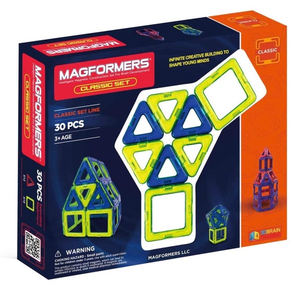 Magformers Other - Magformers (30 pieces) Classic Building Set
